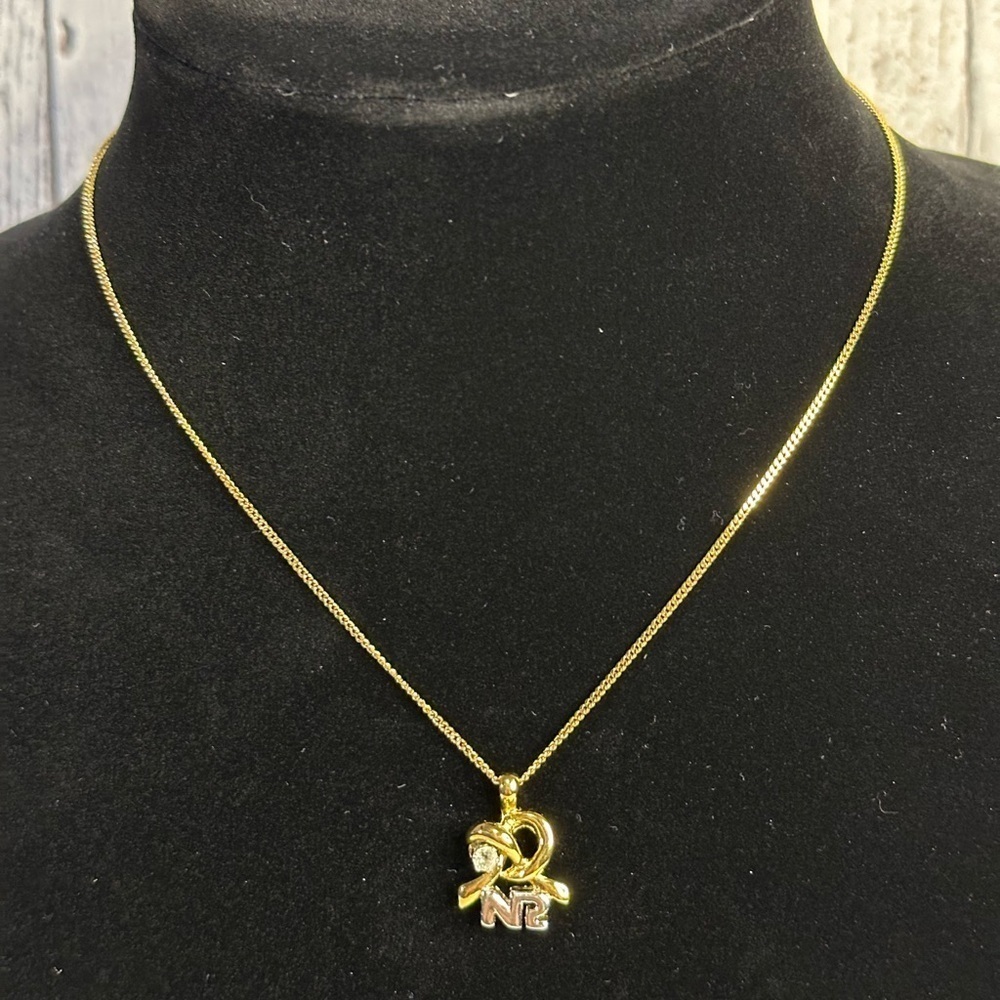 NINA RICCI logo necklace - Picture 5 of 14
